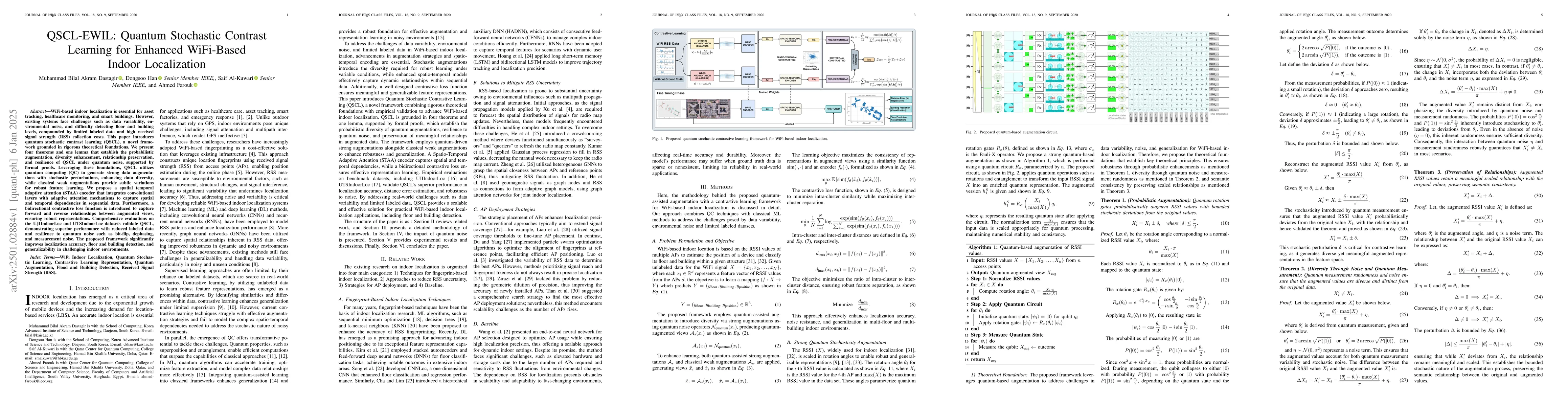Thumbnail for QSCL-EWIL: Quantum Stochastic Contrast Learning for Enhanced WiFi-Based
  Indoor Localization