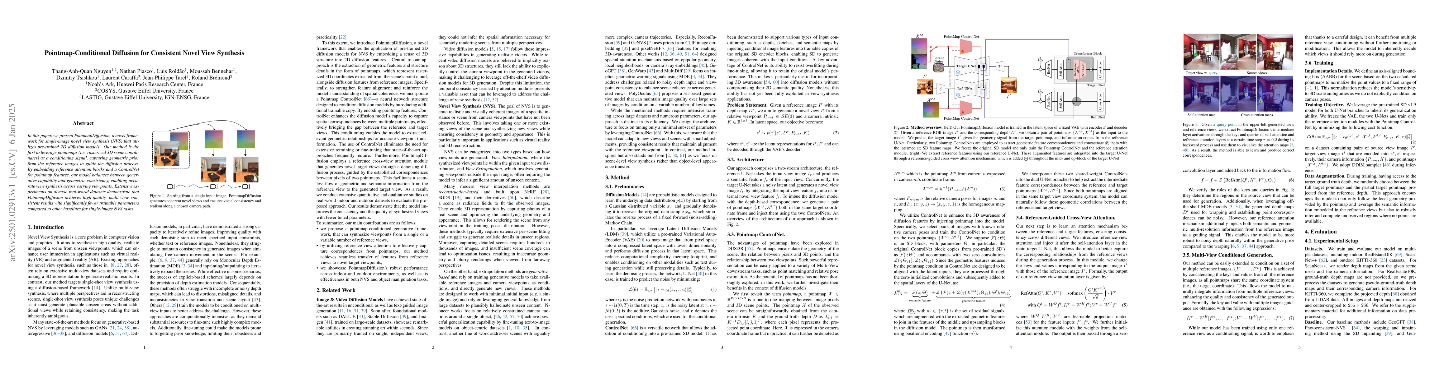 Thumbnail for Pointmap-Conditioned Diffusion for Consistent Novel View Synthesis