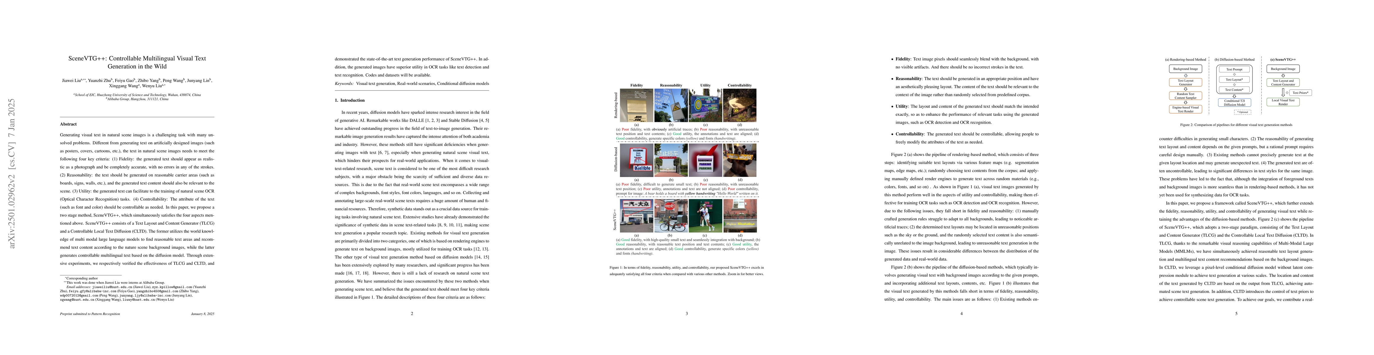 Thumbnail for SceneVTG++: Controllable Multilingual Visual Text Generation in the Wild