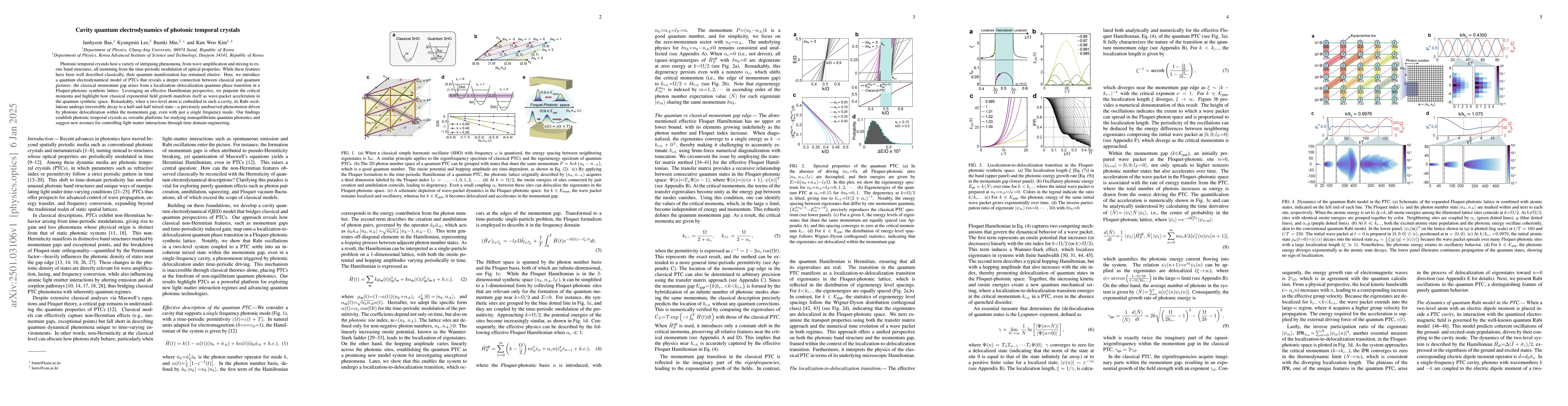 Thumbnail for Cavity quantum electrodynamics of photonic temporal crystals
