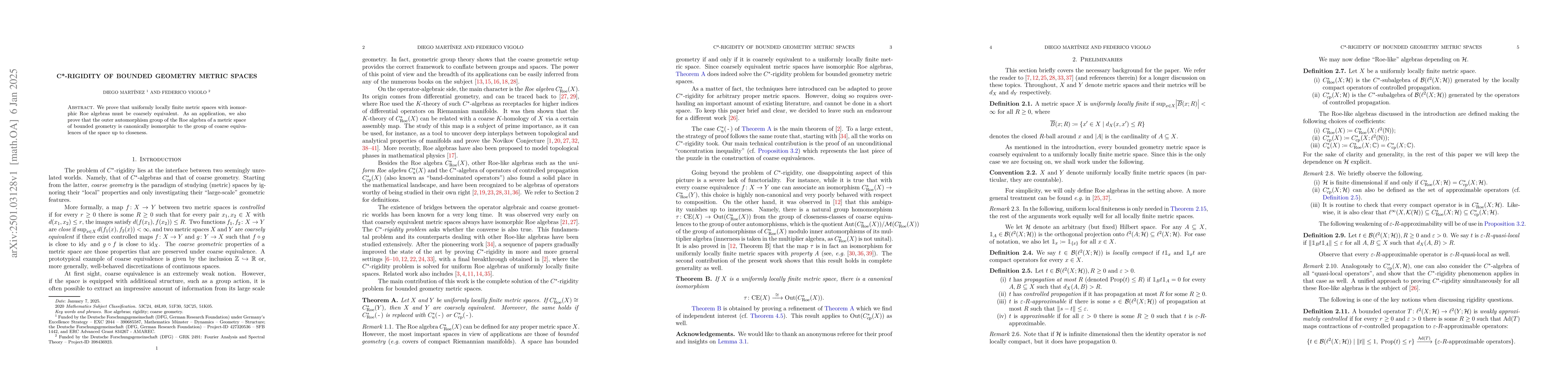 Thumbnail for C*-rigidity of bounded geometry metric spaces