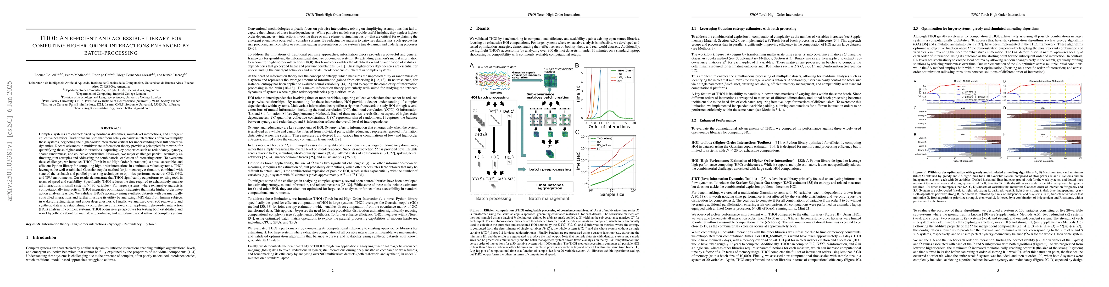Thumbnail for THOI: An efficient and accessible library for computing higher-order
  interactions enhanced by batch-processing