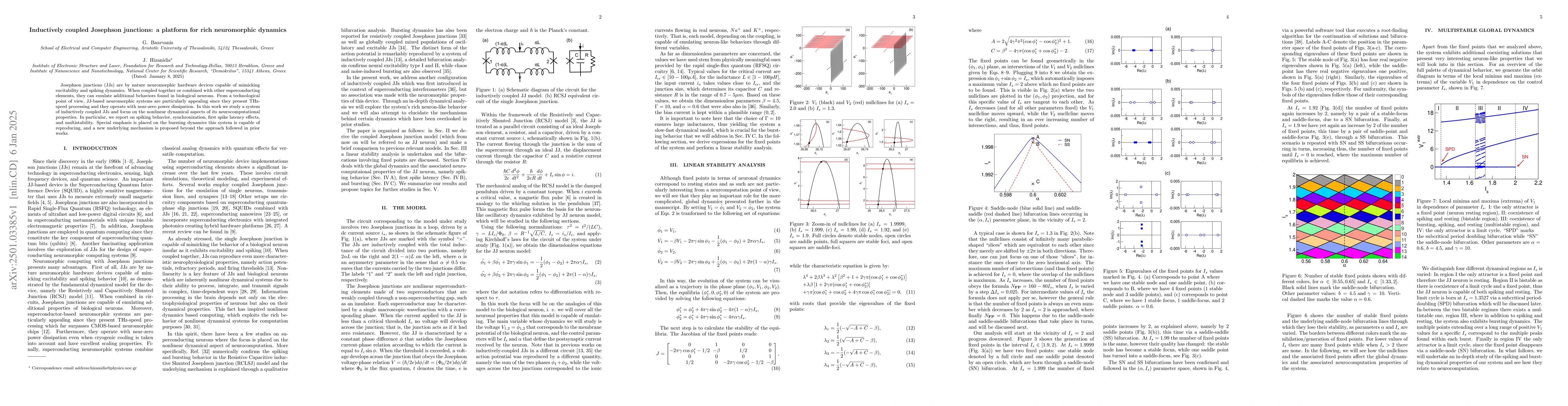 Thumbnail for Inductively coupled Josephson junctions: a platform for rich
  neuromorphic dynamics