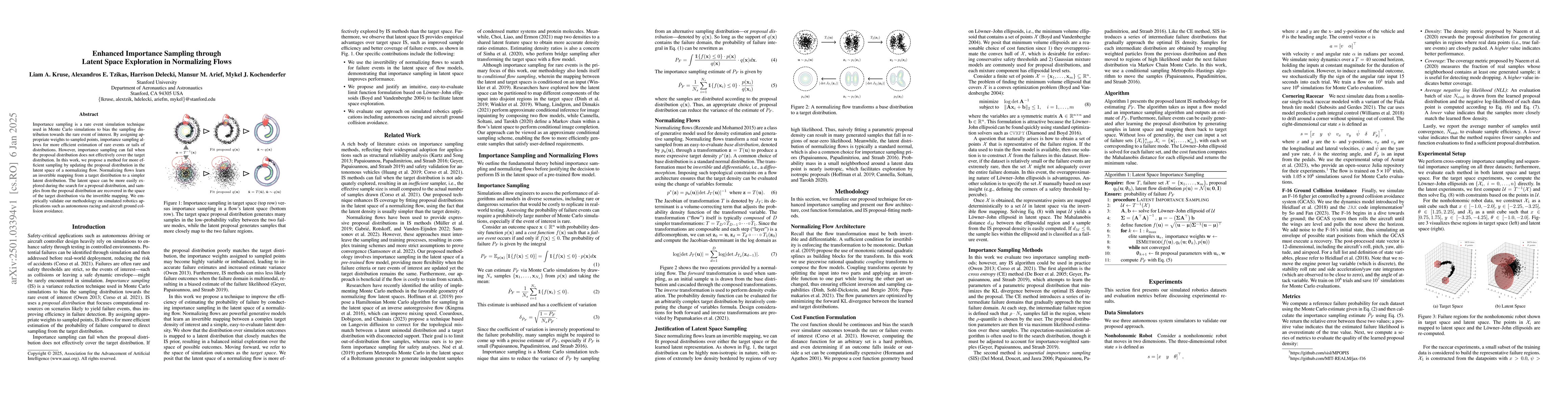 Thumbnail for Enhanced Importance Sampling through Latent Space Exploration in
  Normalizing Flows