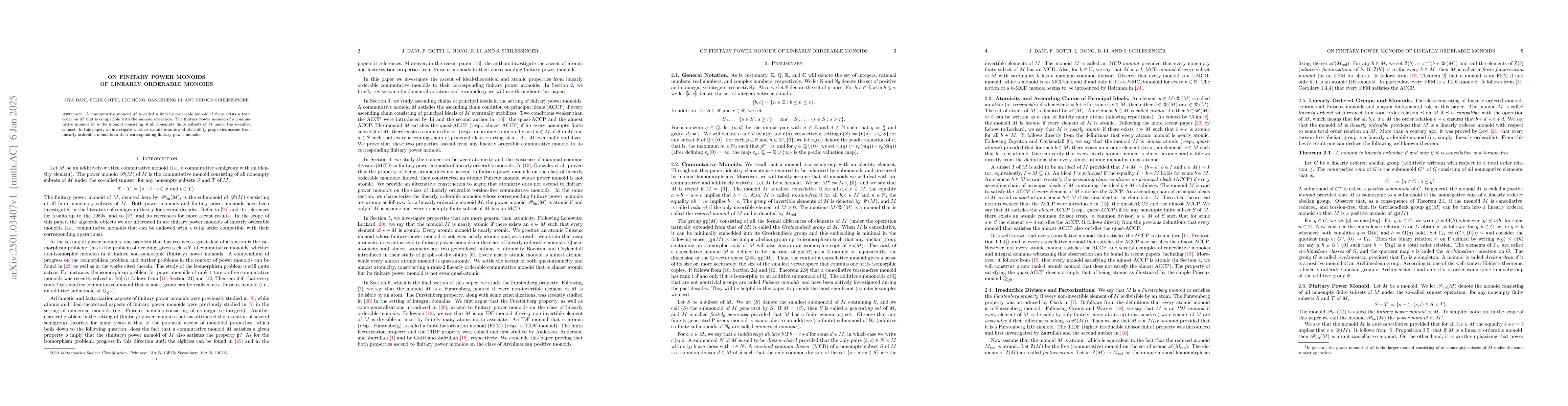 Thumbnail for On finitary power monoids of linearly orderable monoids