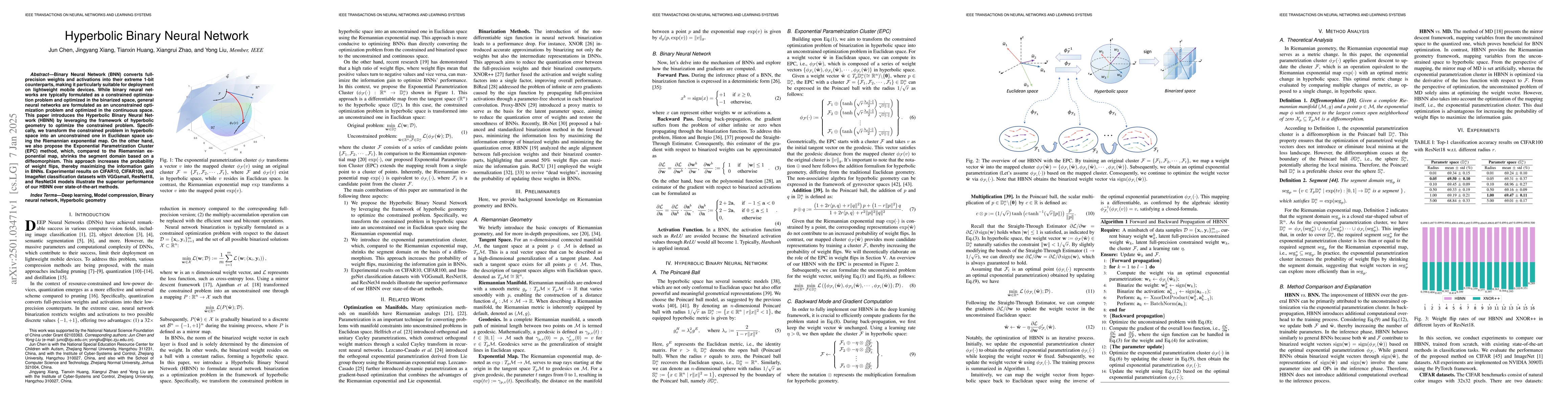 Thumbnail for Hyperbolic Binary Neural Network