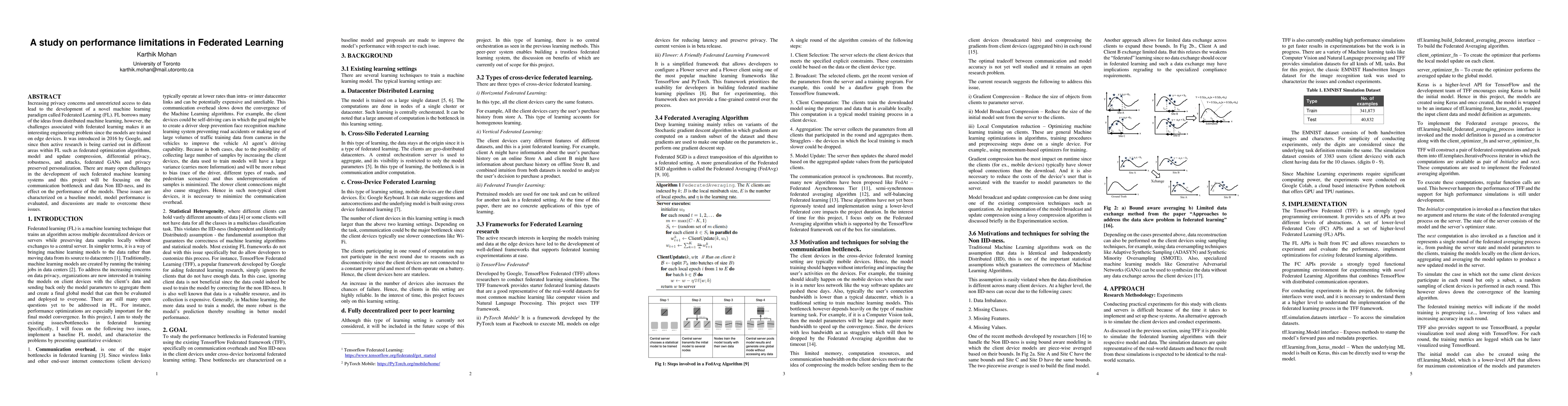 Thumbnail for A study on performance limitations in Federated Learning