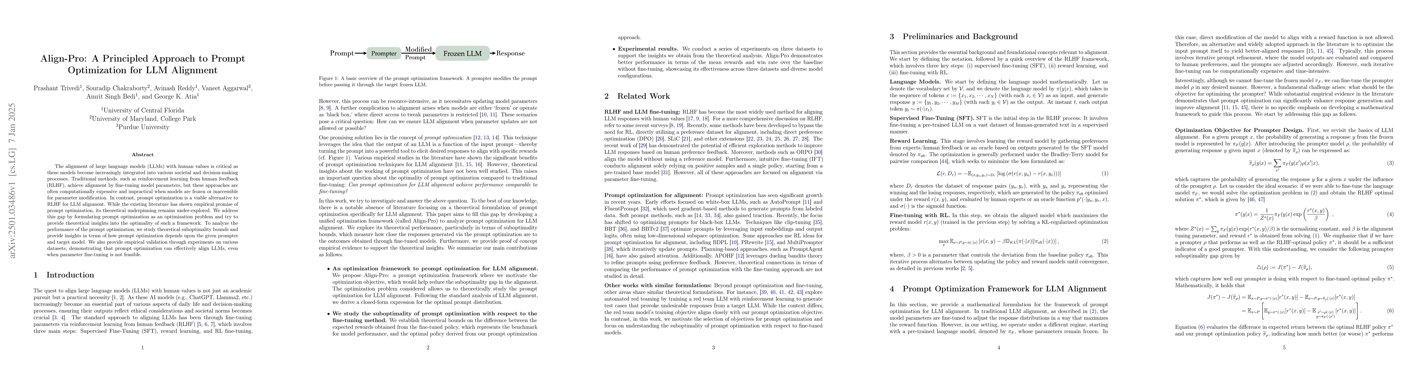 Thumbnail for Align-Pro: A Principled Approach to Prompt Optimization for LLM
  Alignment