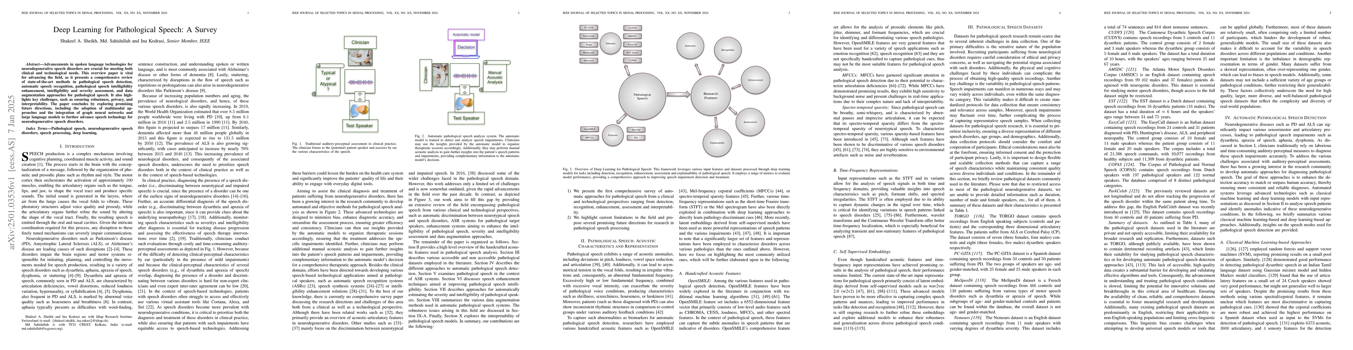 Thumbnail for Deep Learning for Pathological Speech: A Survey