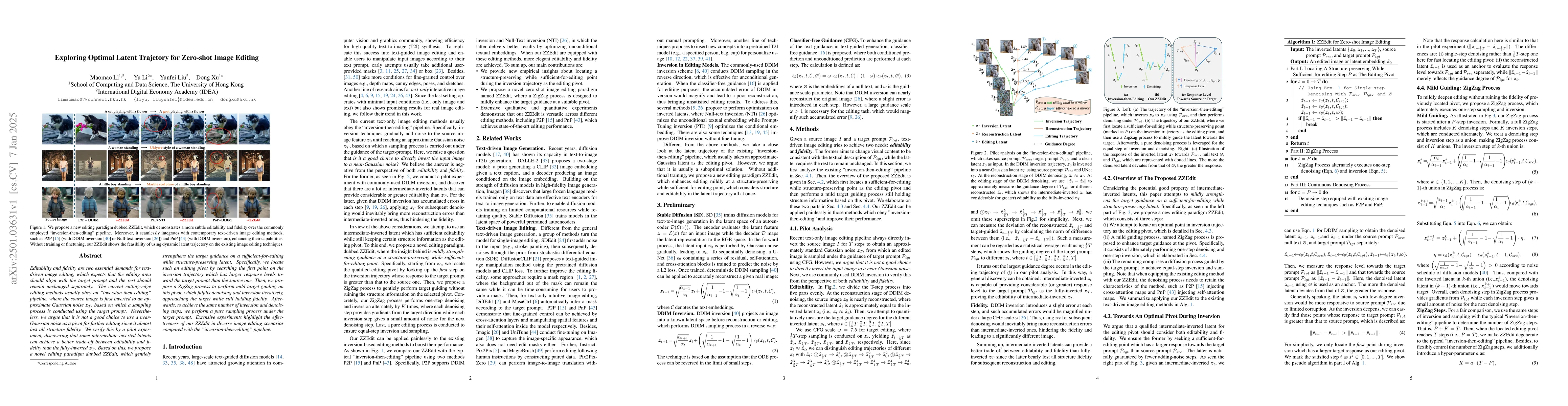 Thumbnail for Exploring Optimal Latent Trajetory for Zero-shot Image Editing