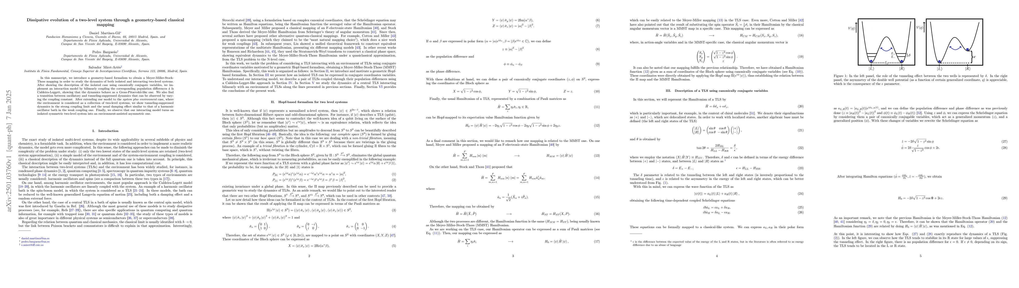 Thumbnail for Dissipative evolution of a two-level system through a geometry-based
  classical mapping