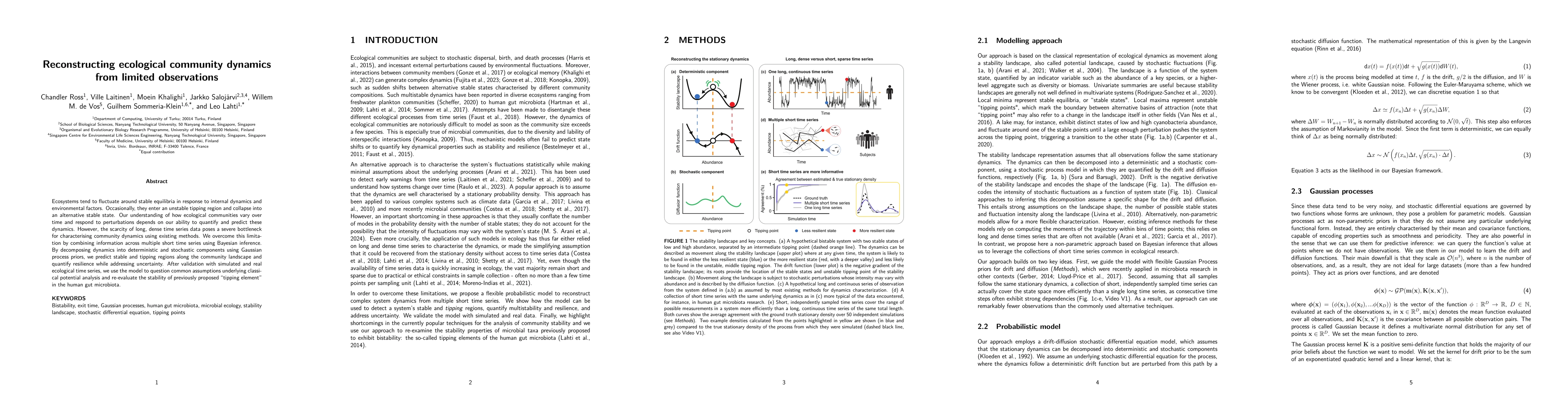 Thumbnail for Reconstructing ecological community dynamics from limited observations