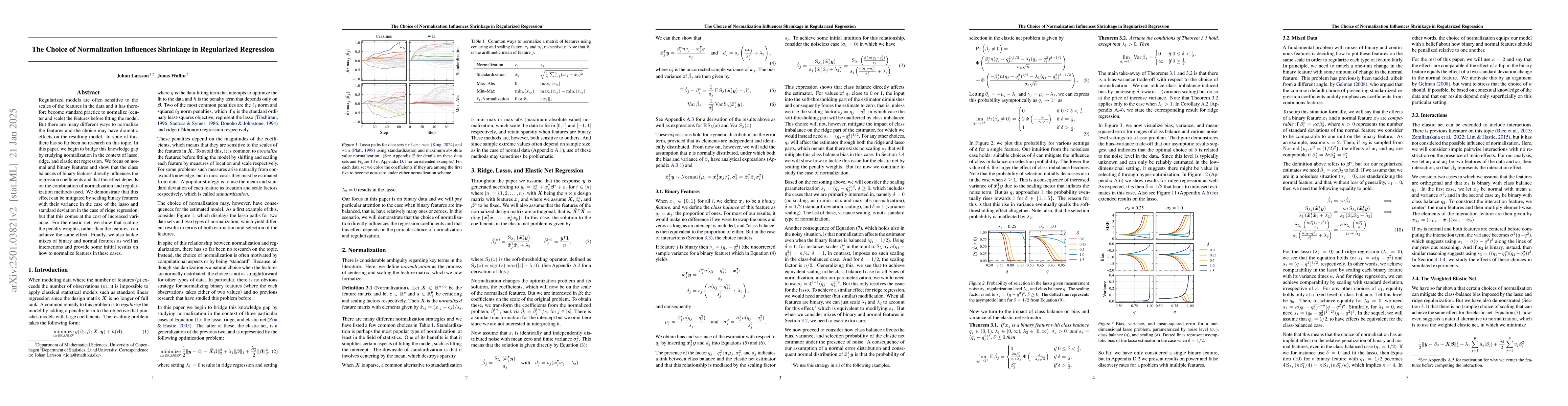 Thumbnail for Class-Balance Bias in Regularized Regression