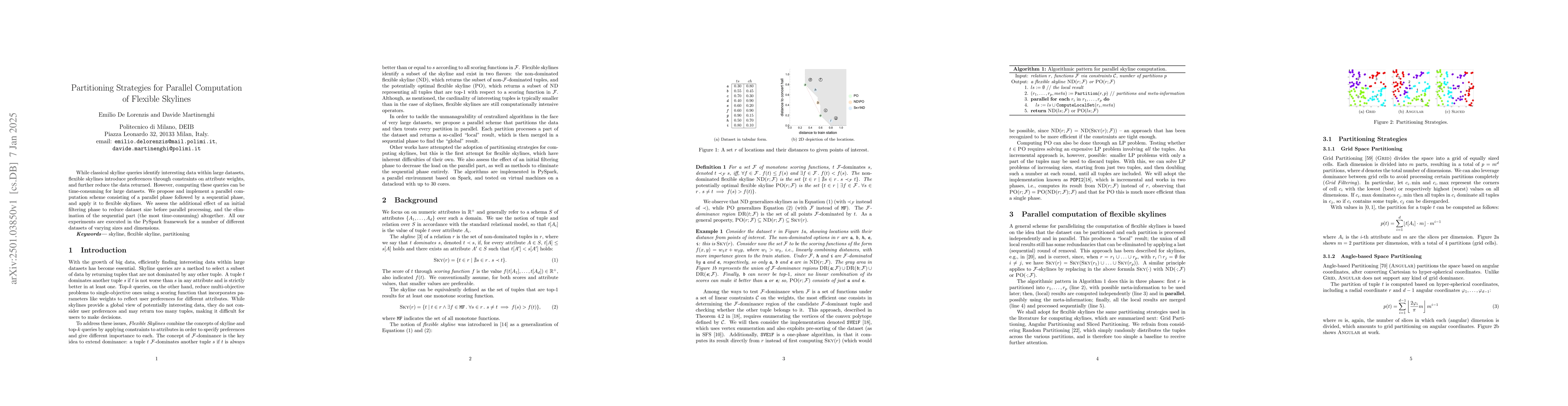 Thumbnail for Partitioning Strategies for Parallel Computation of Flexible Skylines