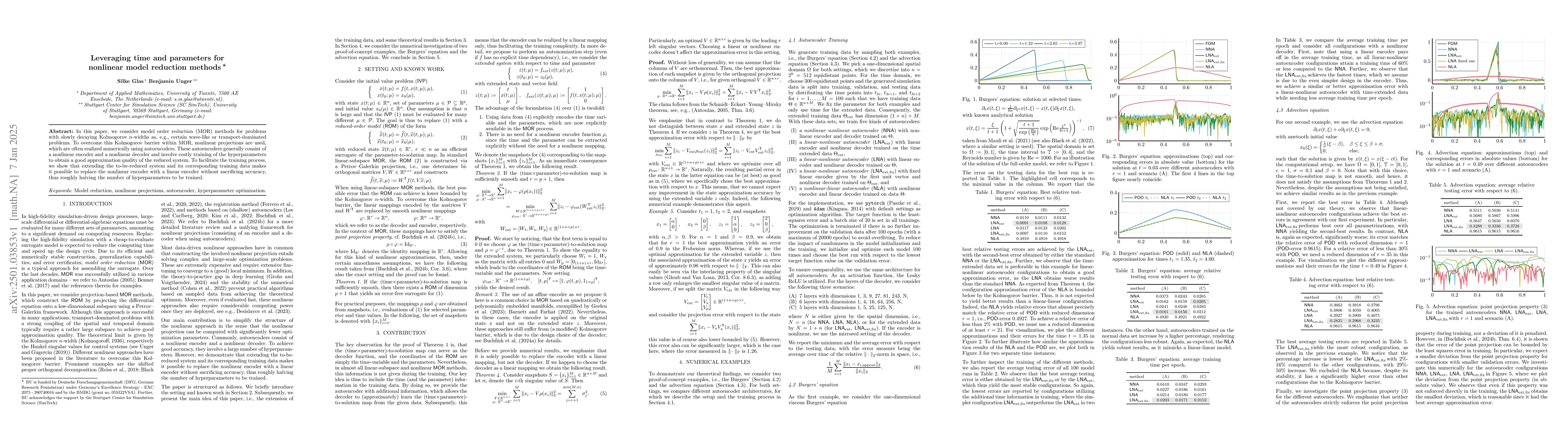 Thumbnail for Leveraging time and parameters for nonlinear model reduction methods