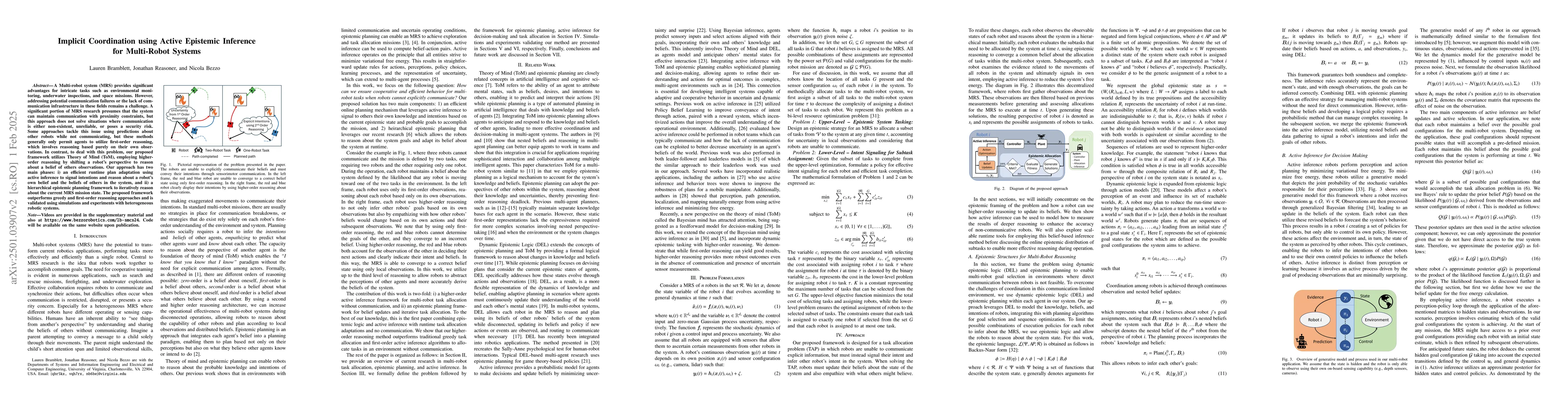 Thumbnail for Implicit Coordination using Active Epistemic Inference