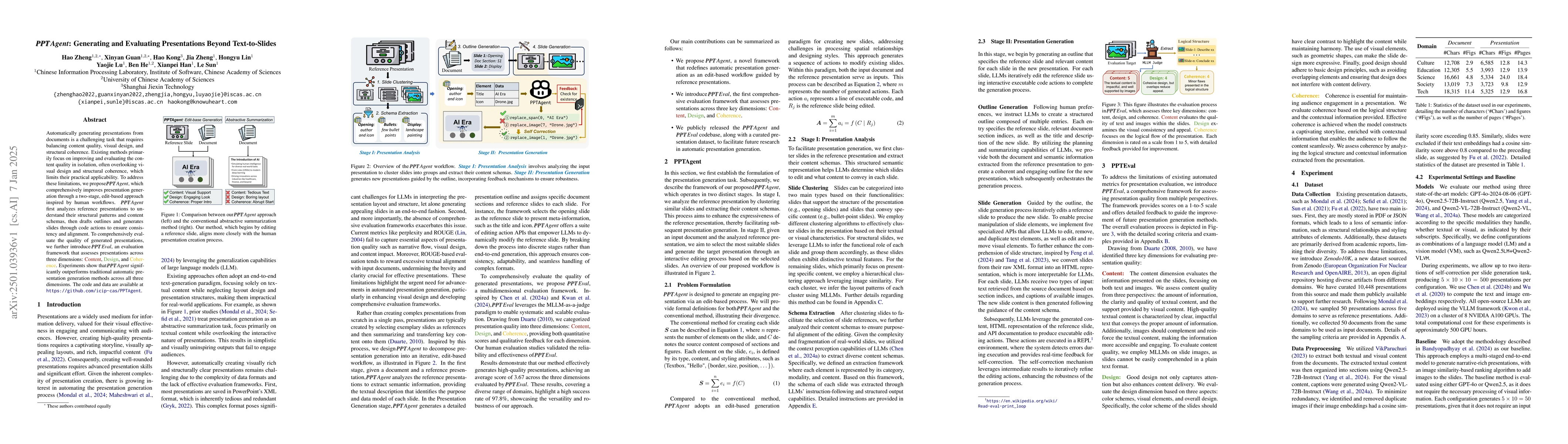 Thumbnail for PPTAgent: Generating and Evaluating Presentations Beyond Text-to-Slides