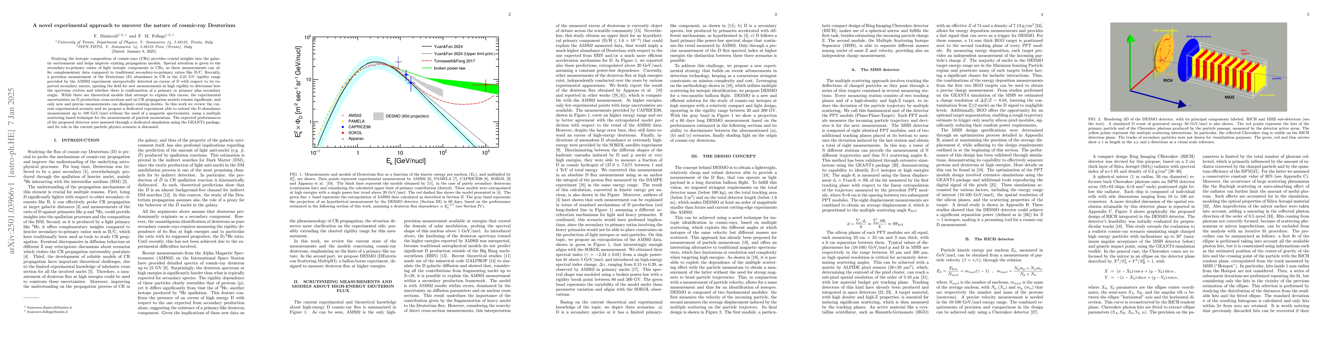 Thumbnail for A novel experimental approach to uncover the nature of cosmic-ray
  Deuterium