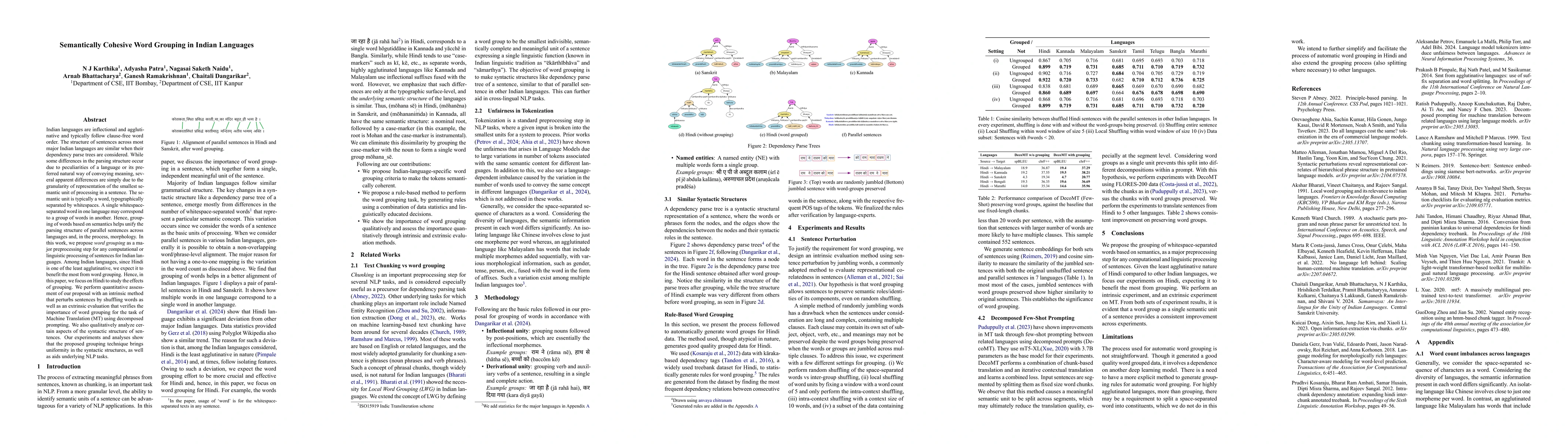 Thumbnail for Semantically Cohesive Word Grouping in Indian Languages
