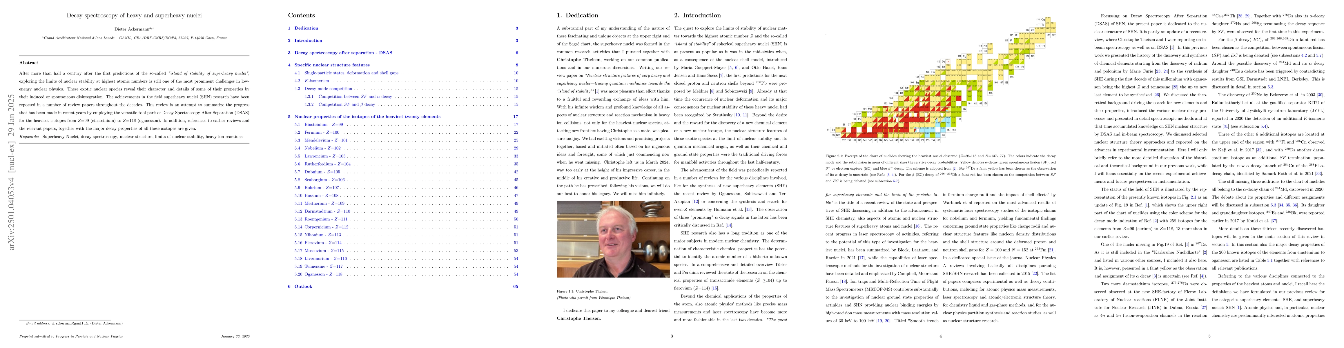 Thumbnail for Decay spectroscopy of heavy and superheavy nuclei