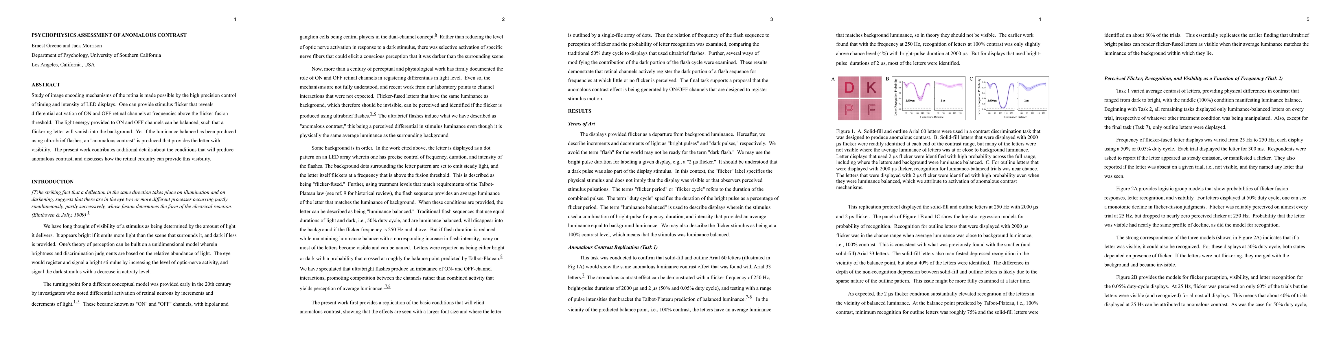 Thumbnail for Psychophysics assessment of anomalous contrast