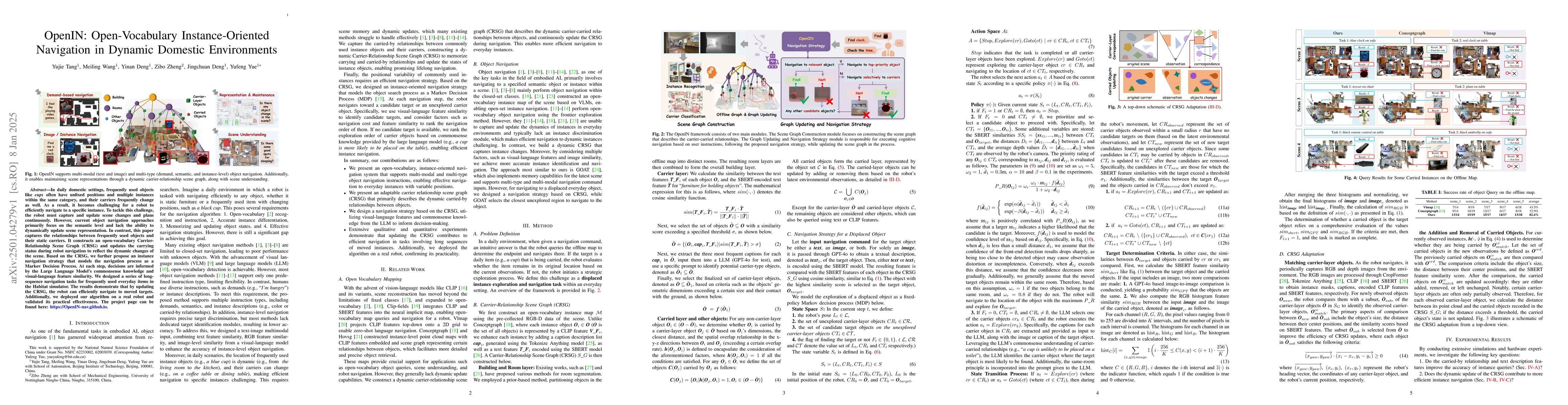 Thumbnail for OpenIN: Open-Vocabulary Instance-Oriented Navigation in Dynamic Domestic
  Environments