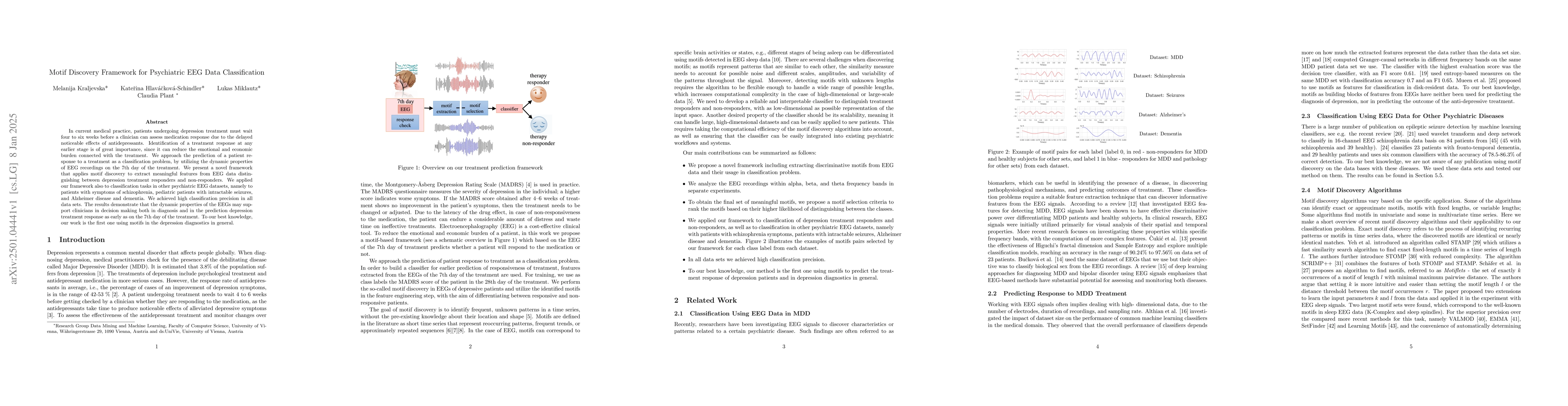 Thumbnail for Motif Discovery Framework for Psychiatric EEG Data Classification