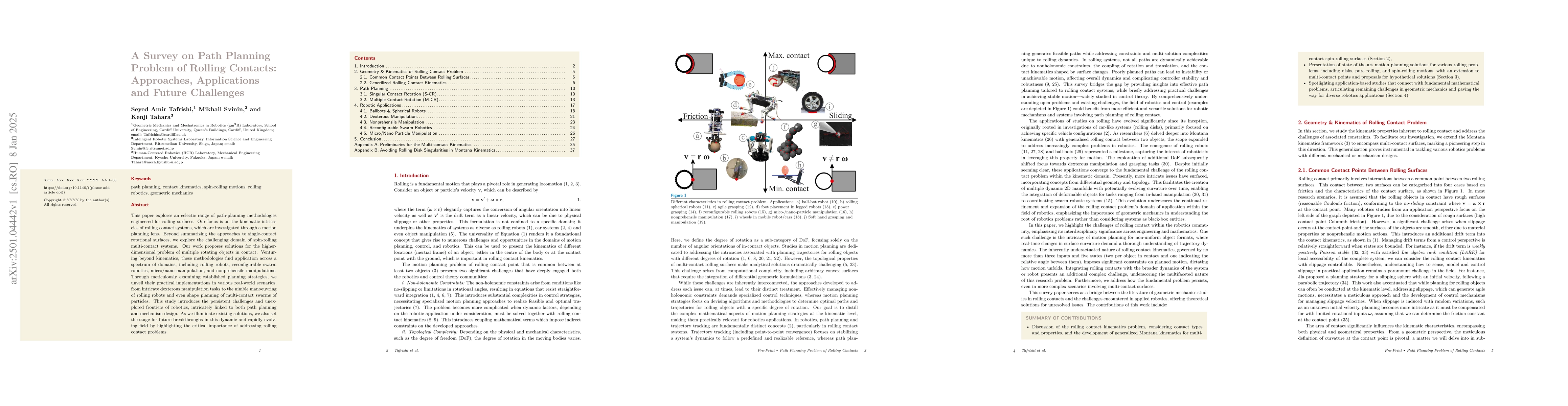 Thumbnail for A Survey on Path Planning Problem of Rolling Contacts: Approaches,
  Applications and Future Challenges