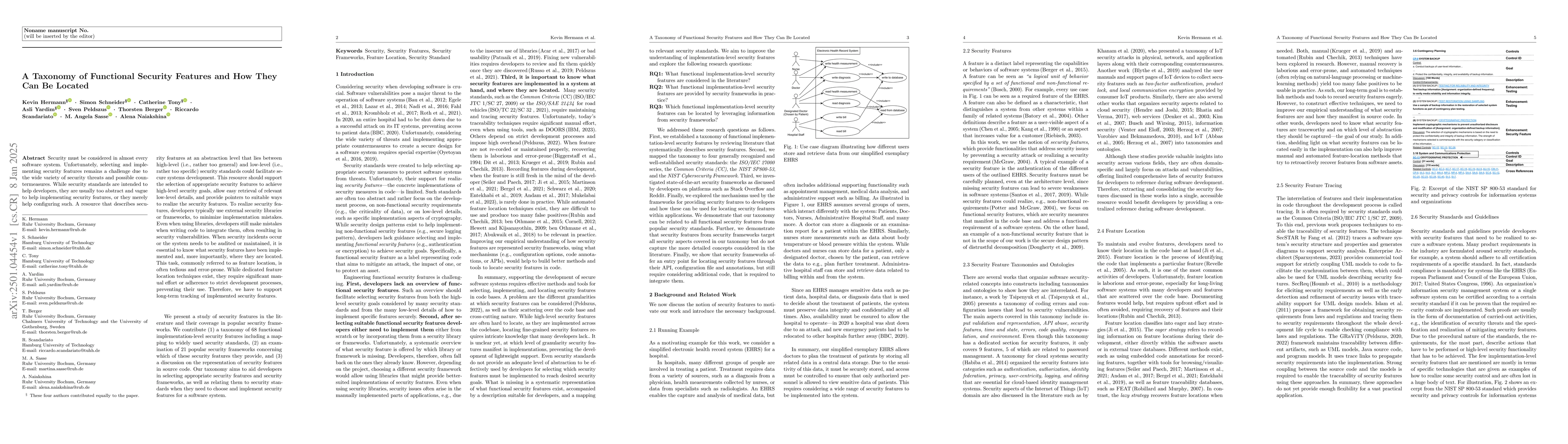 Thumbnail for A Taxonomy of Functional Security Features and How They Can Be Located