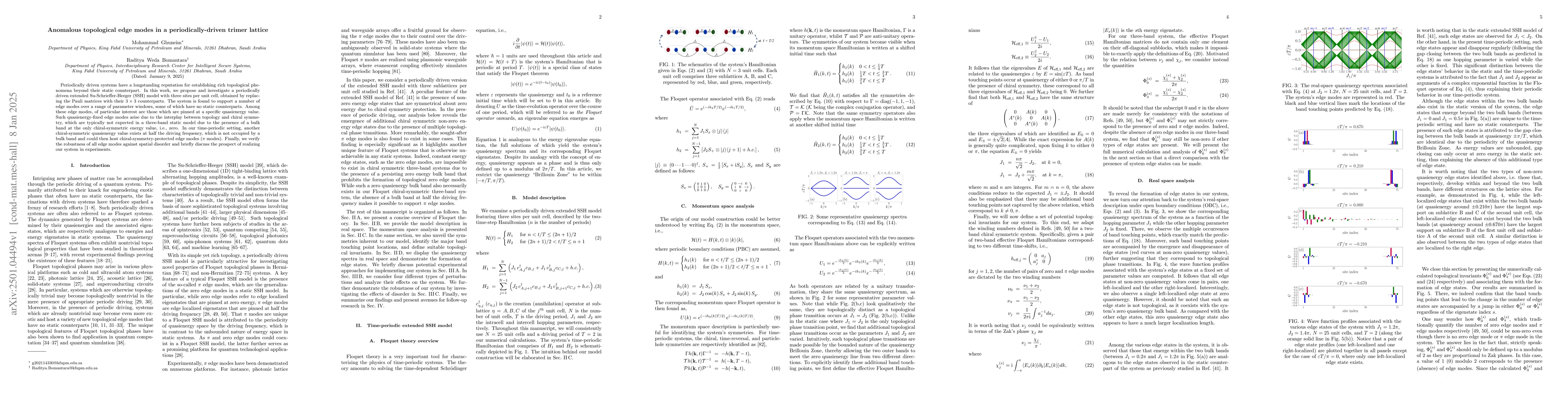 Thumbnail for Anomalous topological edge modes in a periodically-driven trimer lattice