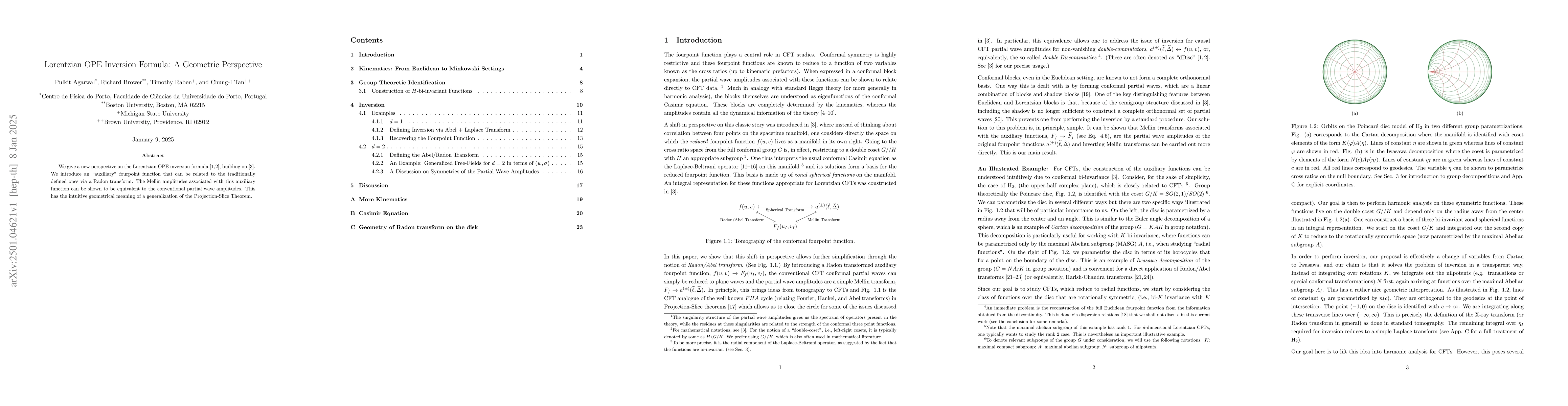 Thumbnail for Lorentzian OPE Inversion Formula: A Geometric Perspective