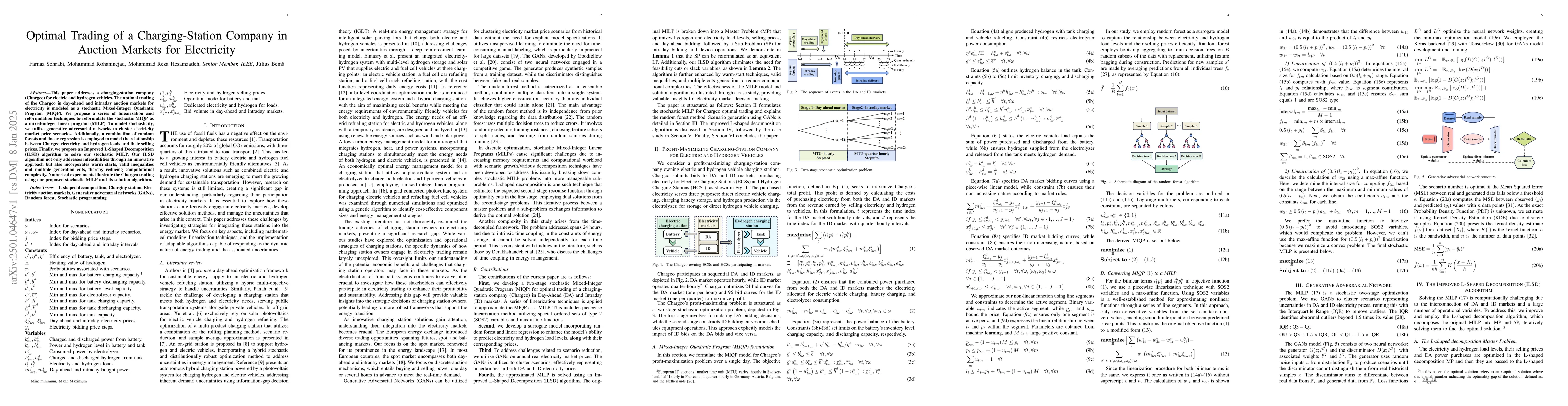 Thumbnail for Optimal Trading of a Charging-Station Company in Auction Markets for
  Electricity