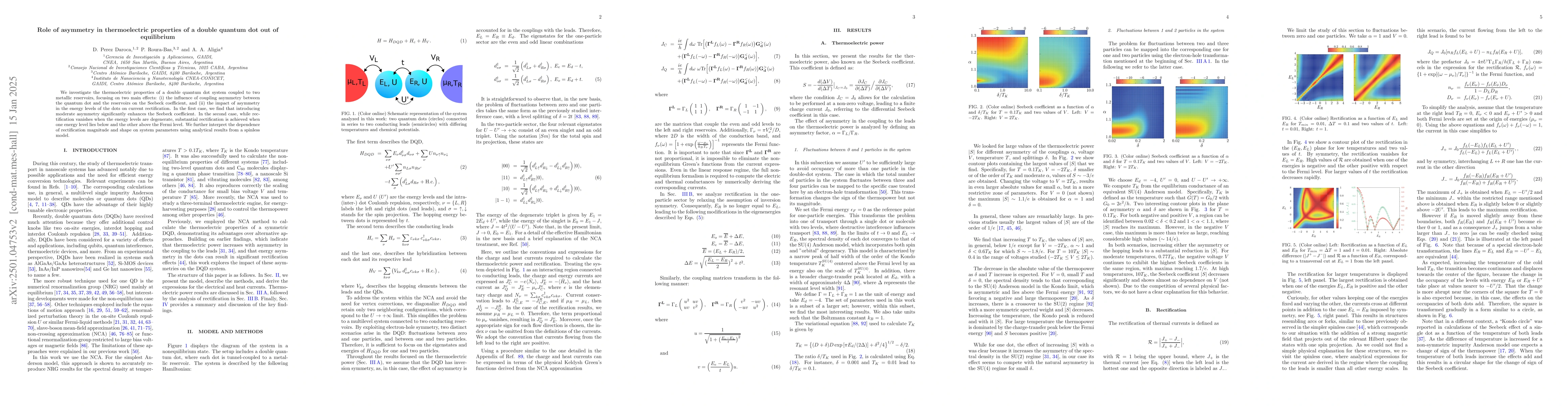 Thumbnail for Role of asymmetry in thermoelectric properties of a double quantum dot
  out of equilibrium