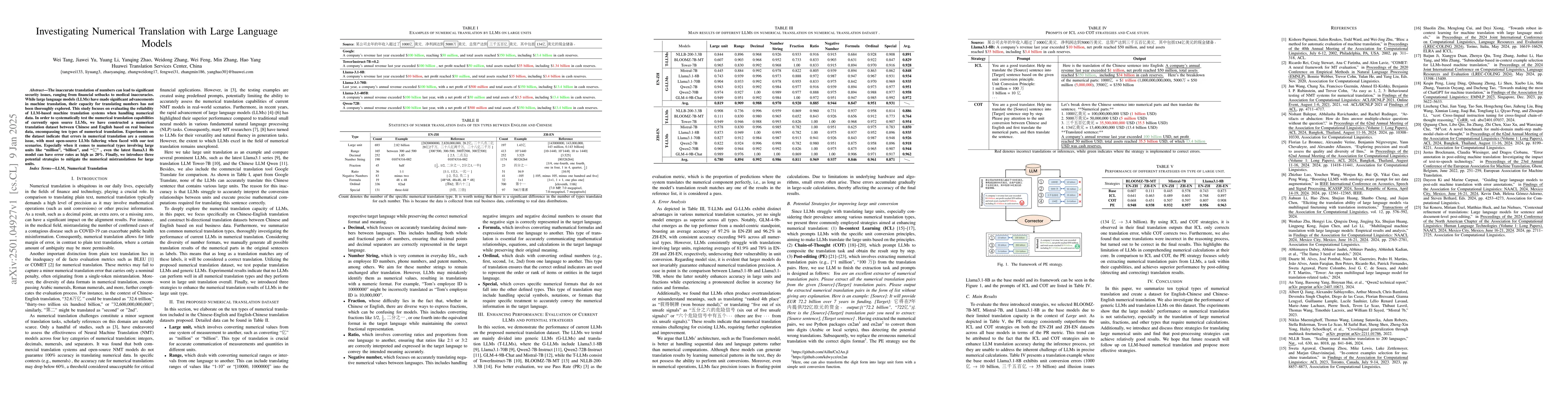 Thumbnail for Investigating Numerical Translation with Large Language Models