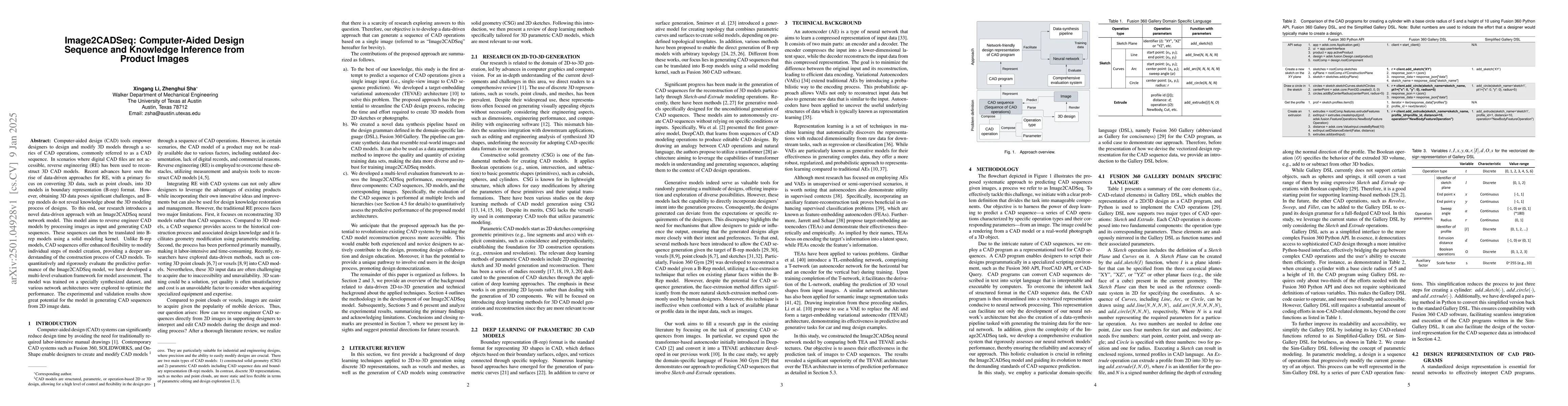 Thumbnail for Image2CADSeq: Computer-Aided Design Sequence and Knowledge Inference
  from Product Images