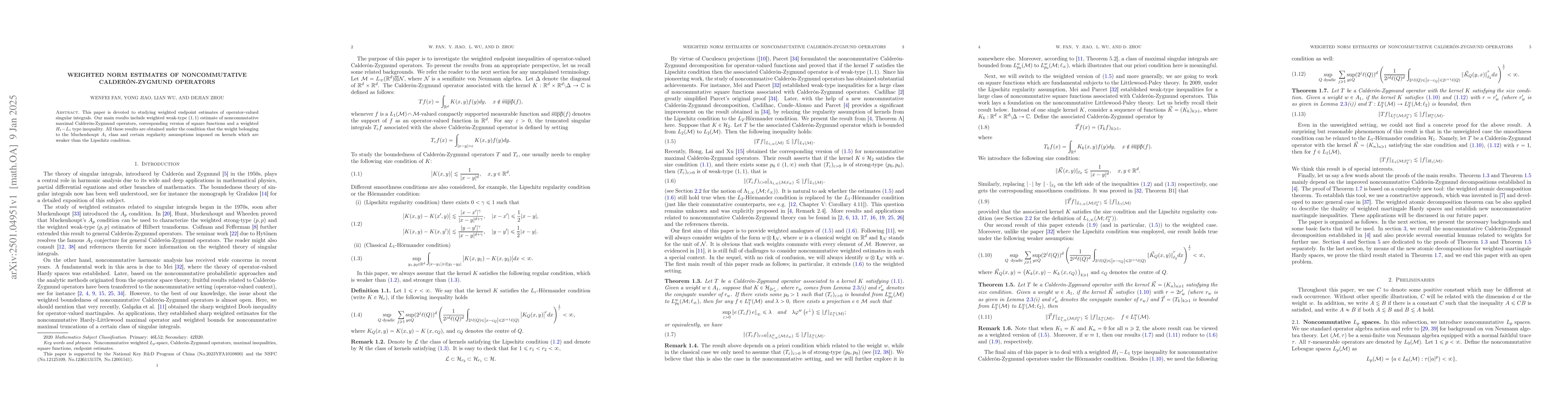 Thumbnail for Weighted norm estimates of noncommutative Calderón-Zygmund operators