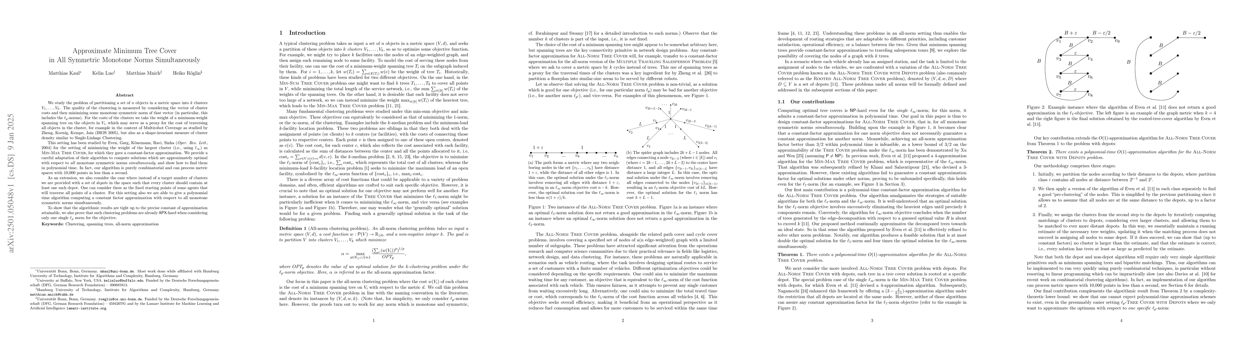 Thumbnail for Approximate Minimum Tree Cover in All Symmetric Monotone Norms
  Simultaneously