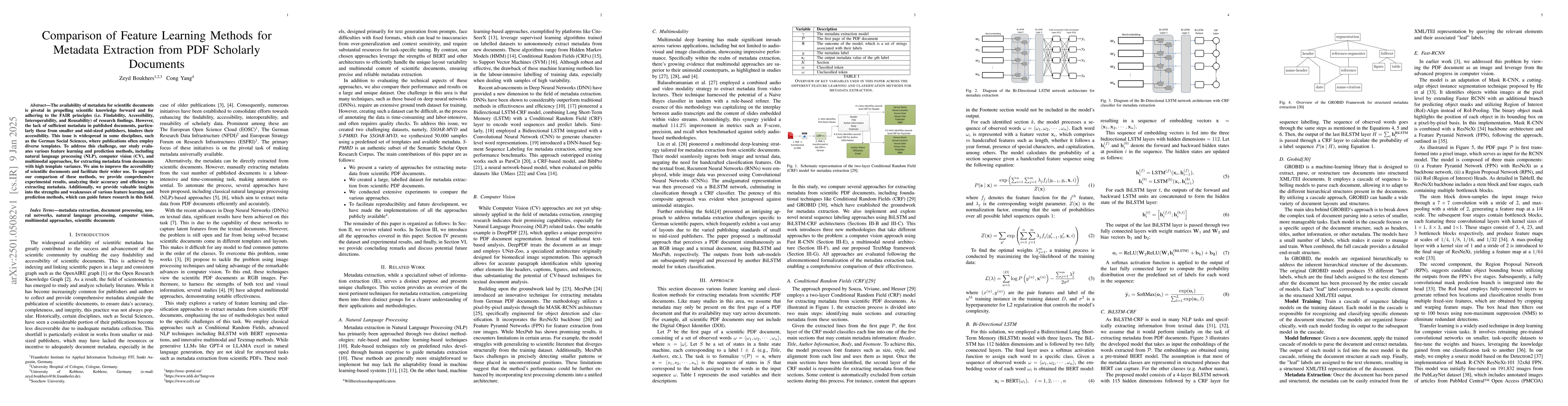 Thumbnail for Comparison of Feature Learning Methods for Metadata Extraction from PDF
  Scholarly Documents