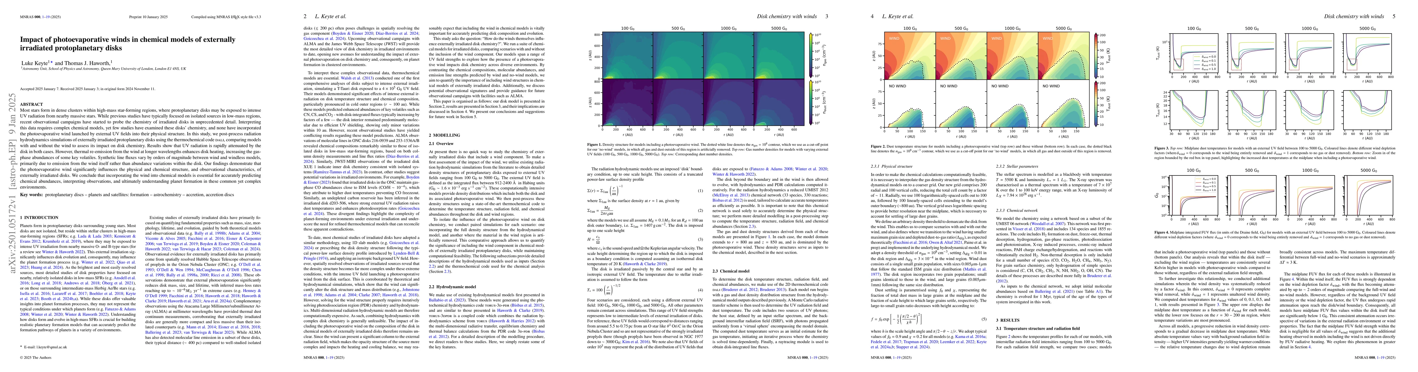 Thumbnail for Impact of photoevaporative winds in chemical models of externally
  irradiated protoplanetary disks