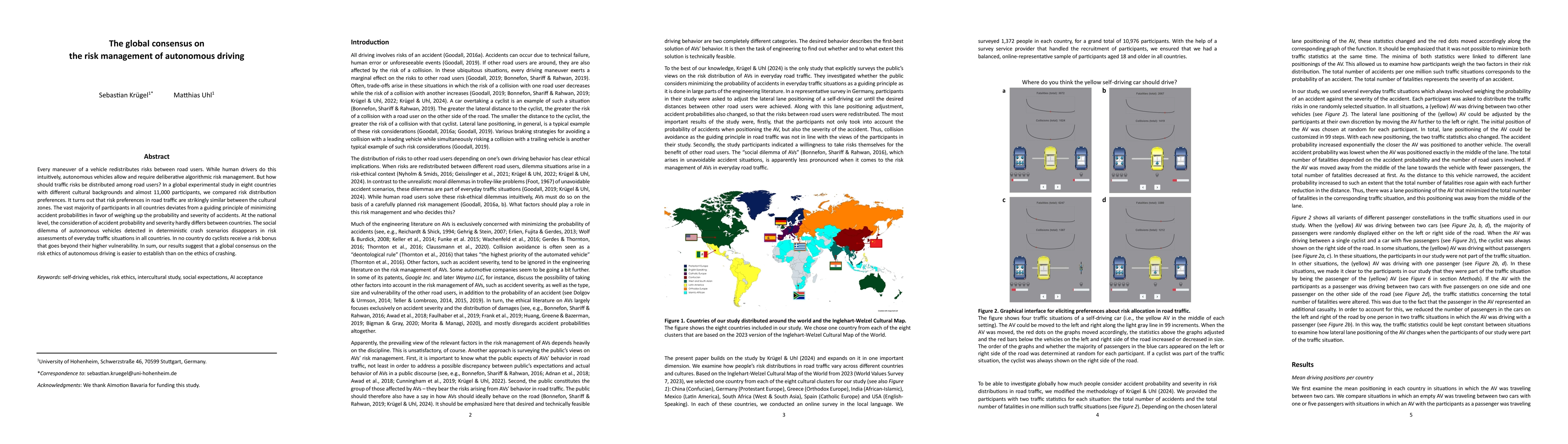 Thumbnail for The global consensus on the risk management of autonomous driving
