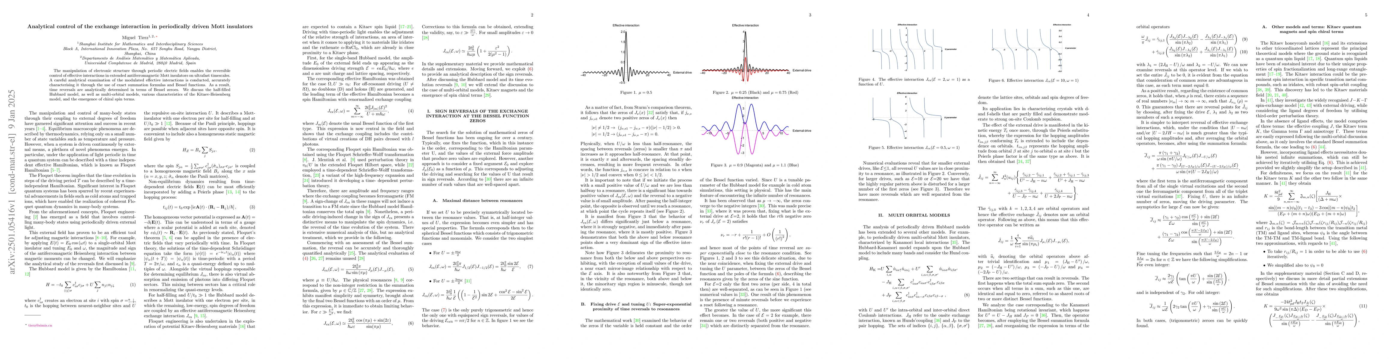Thumbnail for Analytical control of the exchange interaction in periodically driven
  Mott insulators