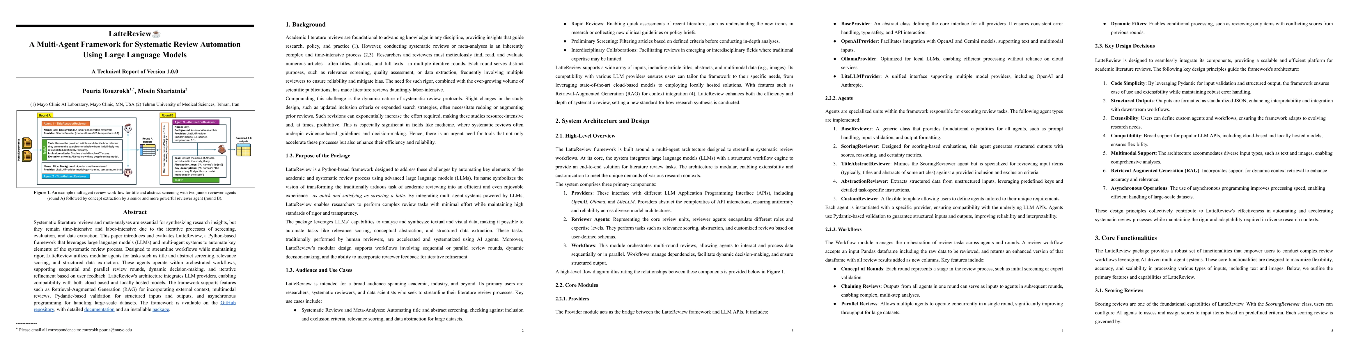 Thumbnail for LatteReview: A Multi-Agent Framework for Systematic Review Automation
  Using Large Language Models