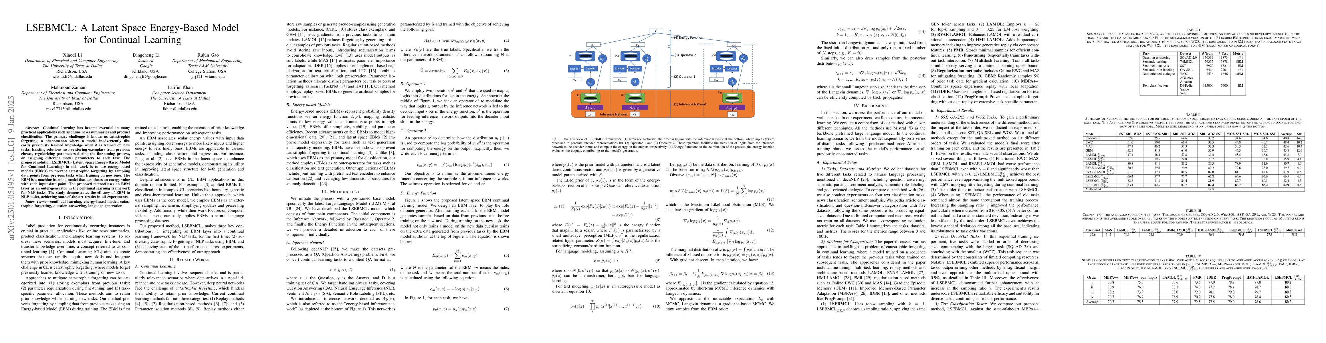 Thumbnail for LSEBMCL: A Latent Space Energy-Based Model for Continual Learning