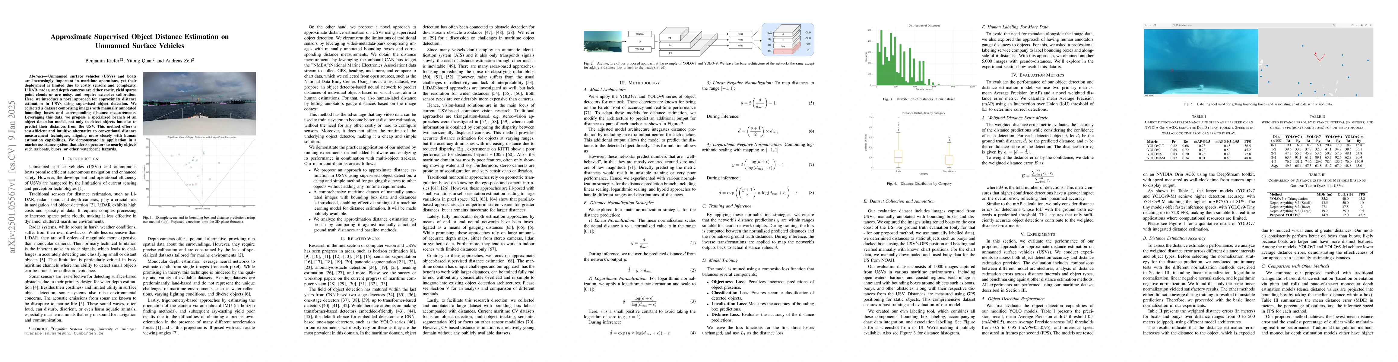 Thumbnail for Approximate Supervised Object Distance Estimation on Unmanned Surface
  Vehicles