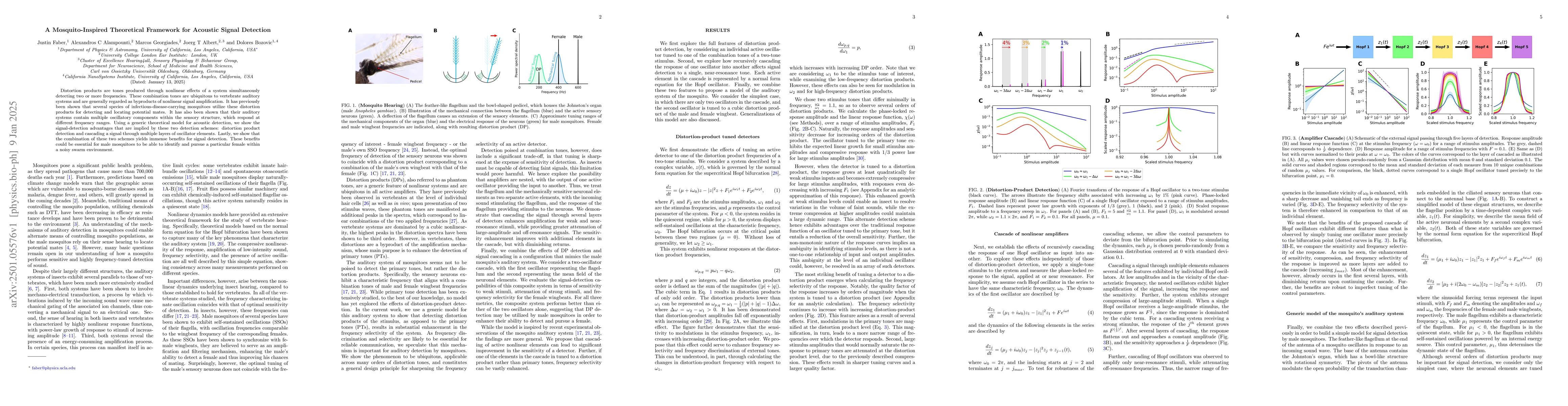 Thumbnail for A Mosquito-Inspired Theoretical Framework for Acoustic Signal Detection
