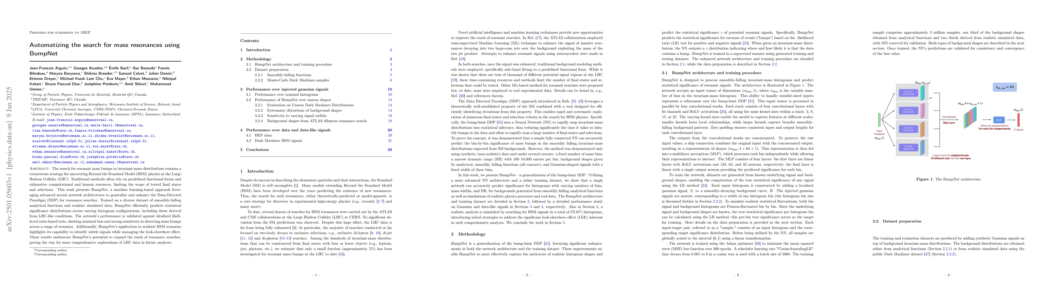 Thumbnail for Automatizing the search for mass resonances using BumpNet
