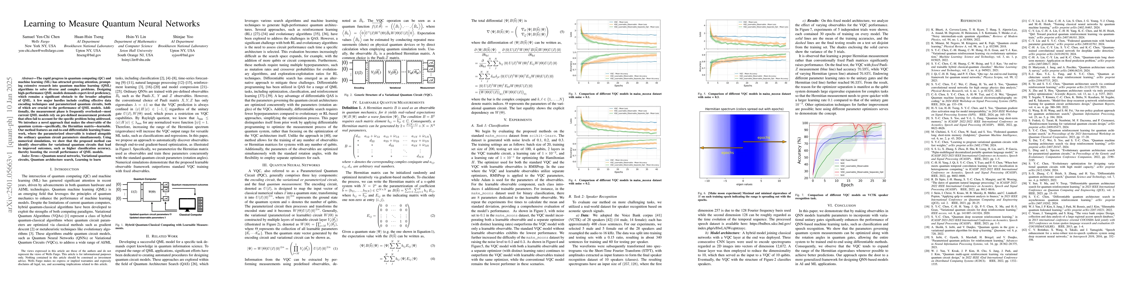 Thumbnail for Learning to Measure Quantum Neural Networks