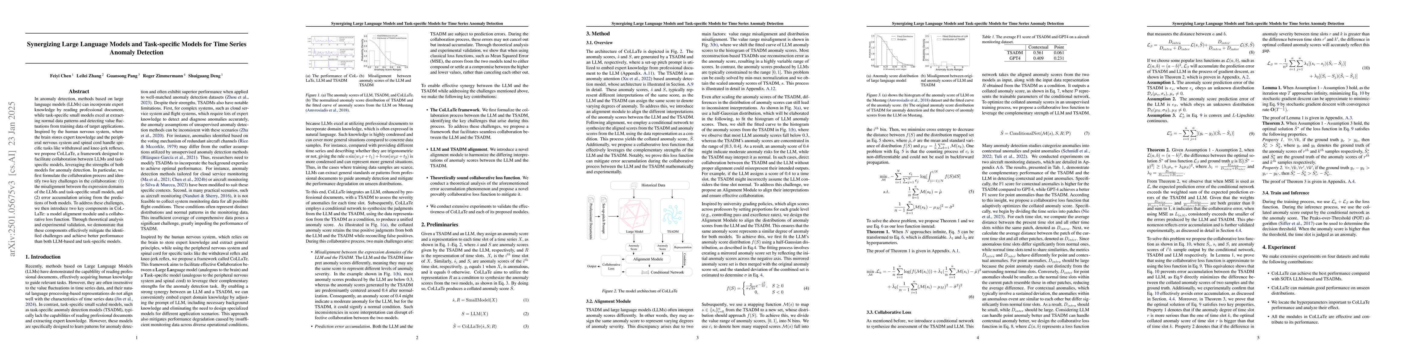Thumbnail for Facilitate Collaboration between Large Language Model and Task-specific
  Model for Time Series Anomaly Detection