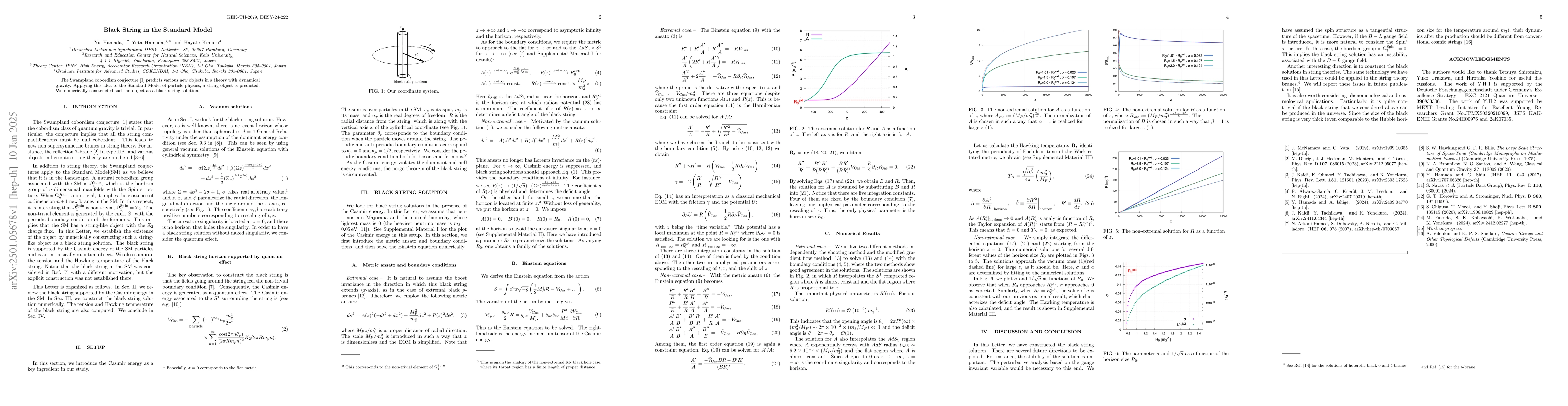 Thumbnail for Black String in the Standard Model