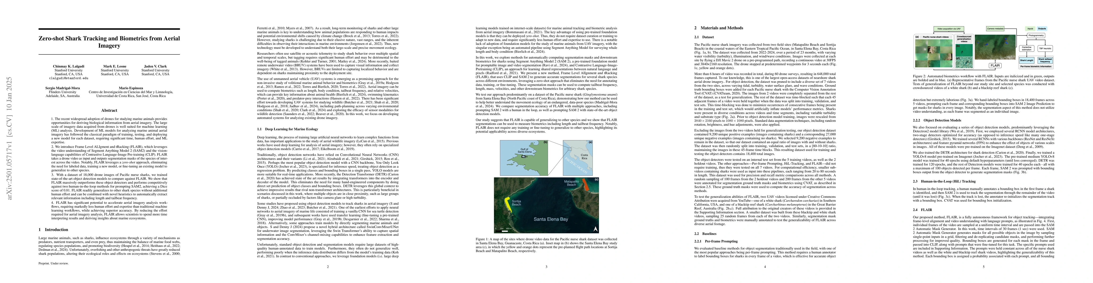 Thumbnail for Zero-shot Shark Tracking and Biometrics from Aerial Imagery